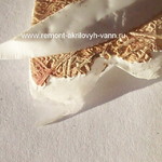 ПММА и АБС/ПММА - Кусочки ванн из акрила и акрил+сантехнический пластик. Срез ванны, толщина акрила. ПММА и АБС/ПММА - Кусочки ванн из акрила и акрил+сантехнический пластик.